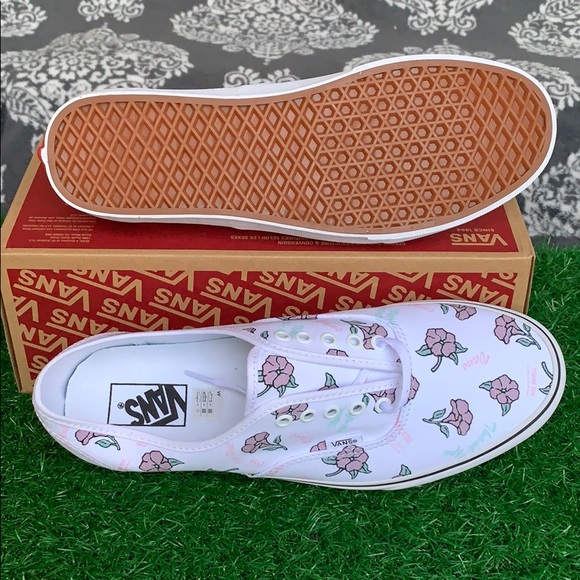 VANS AUTHENTIC THANK YOU FLORAL TRUE WHITE men’s - Picture 3 of 16